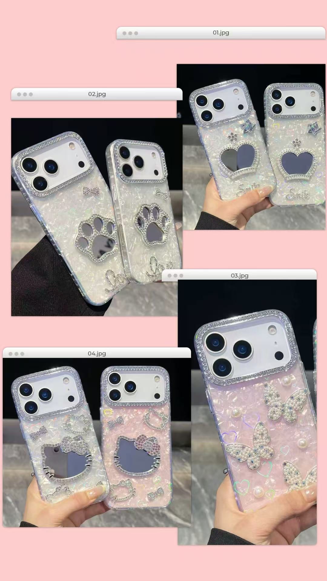 3D Reflective Sparkly Series
