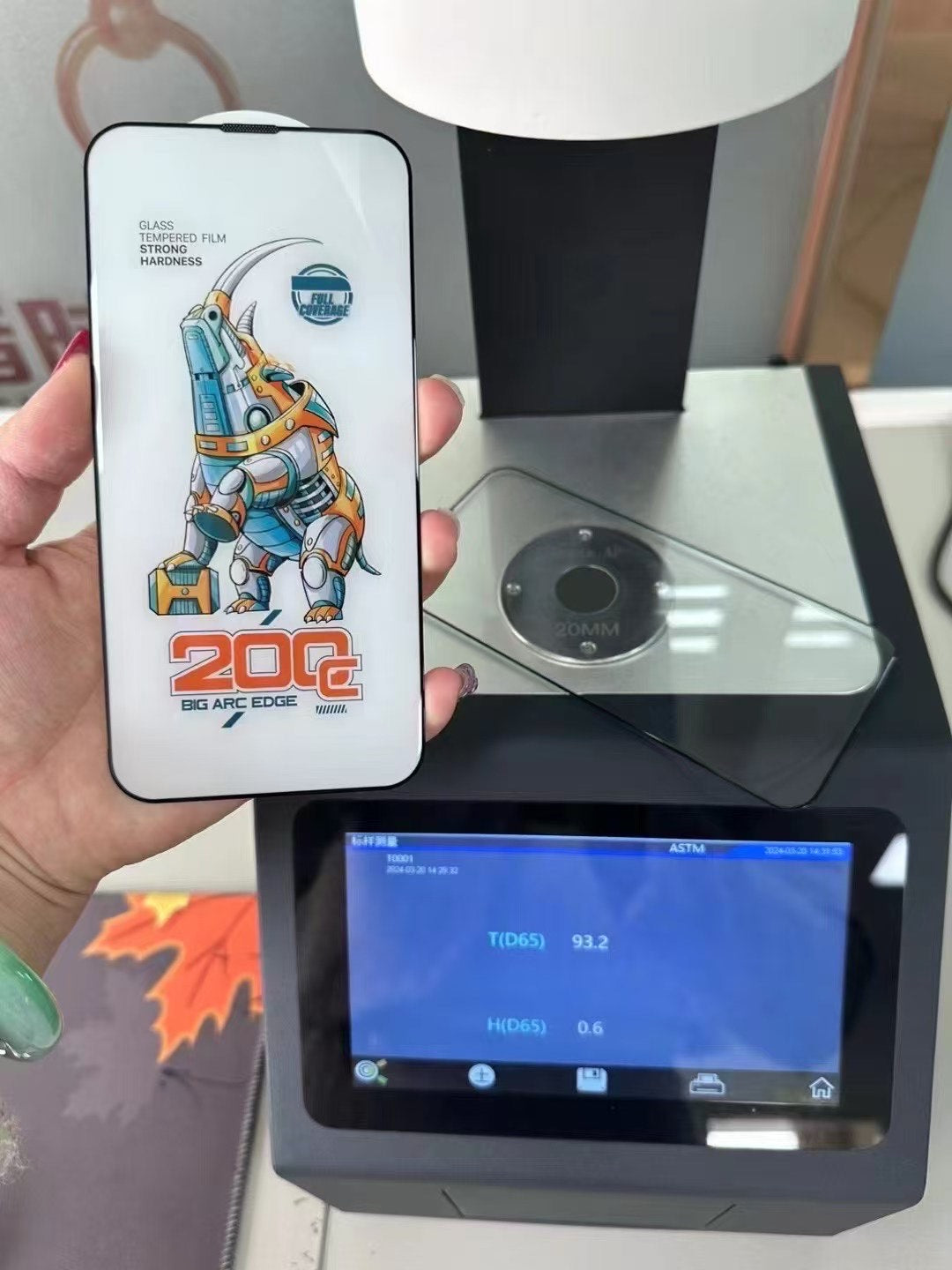 HTK Big ARC Edge premium tempered glass screen protector fo iphone 17 pro/ pro max , shattered proof,shockproof,unbreakable and case friendly (100% screen guard)