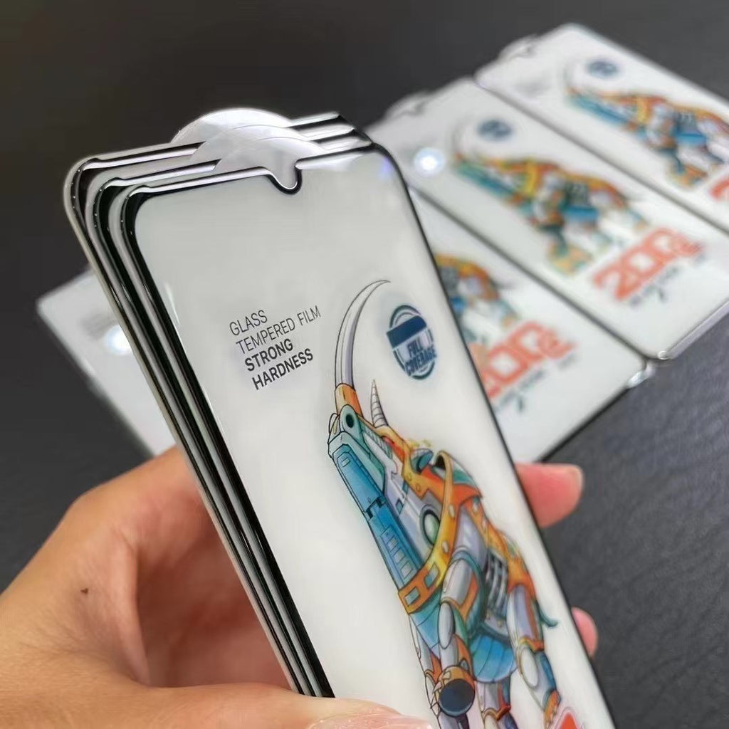 HTK Big ARC Edge premium tempered glass screen protector fo iphone 17 pro/ pro max , shattered proof,shockproof,unbreakable and case friendly (100% screen guard)