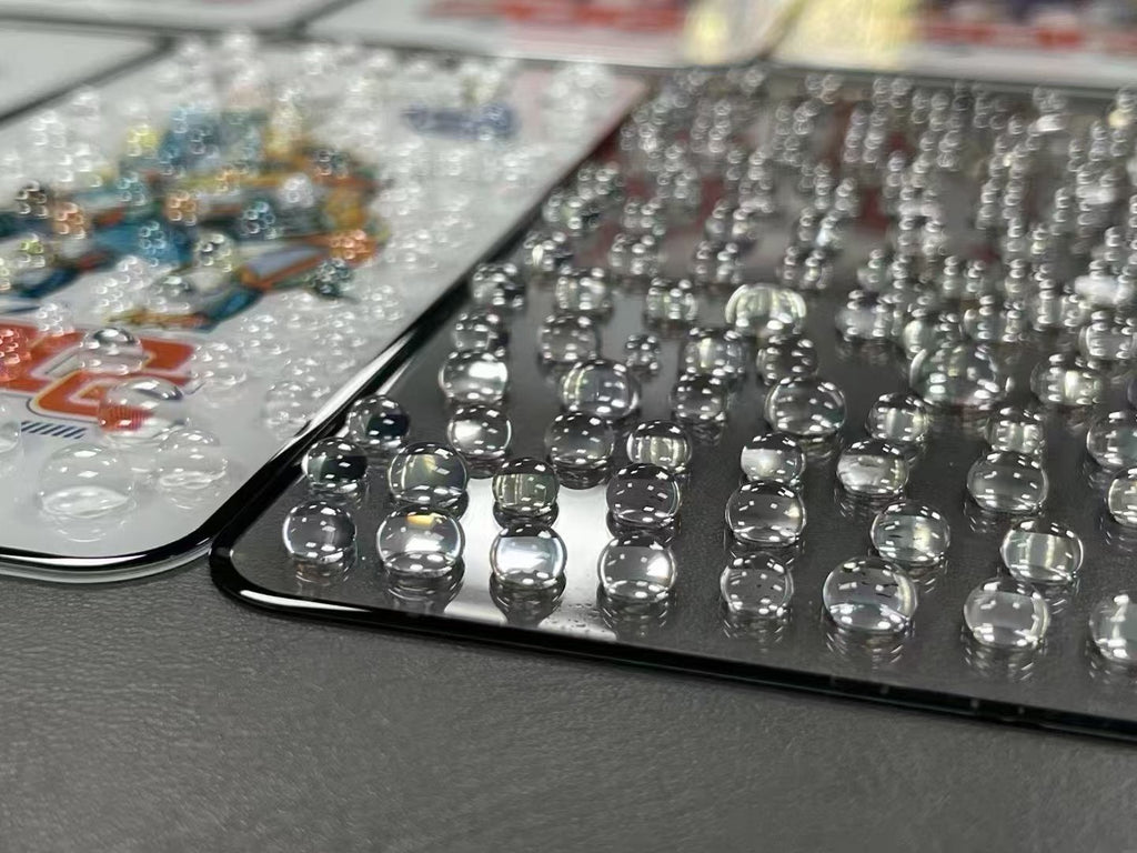 HTK Big ARC Edge premium tempered glass screen protector fo iphone 17 pro/ pro max , shattered proof,shockproof,unbreakable and case friendly (100% screen guard)