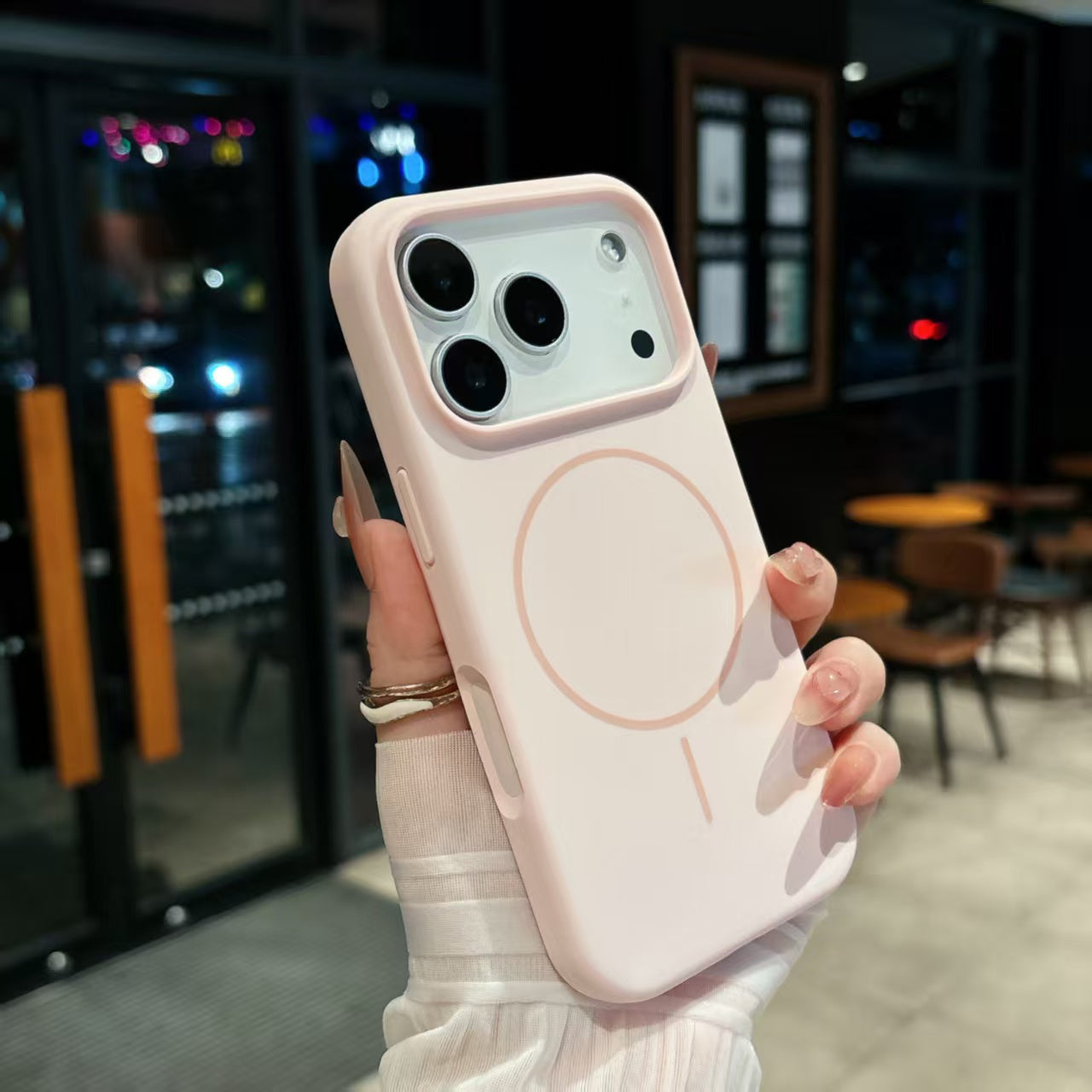 Iphone 17 pro/ pro max Premium Magsafe 360 soft edge protection with 1.2mm Raised from screen and camera lenses,