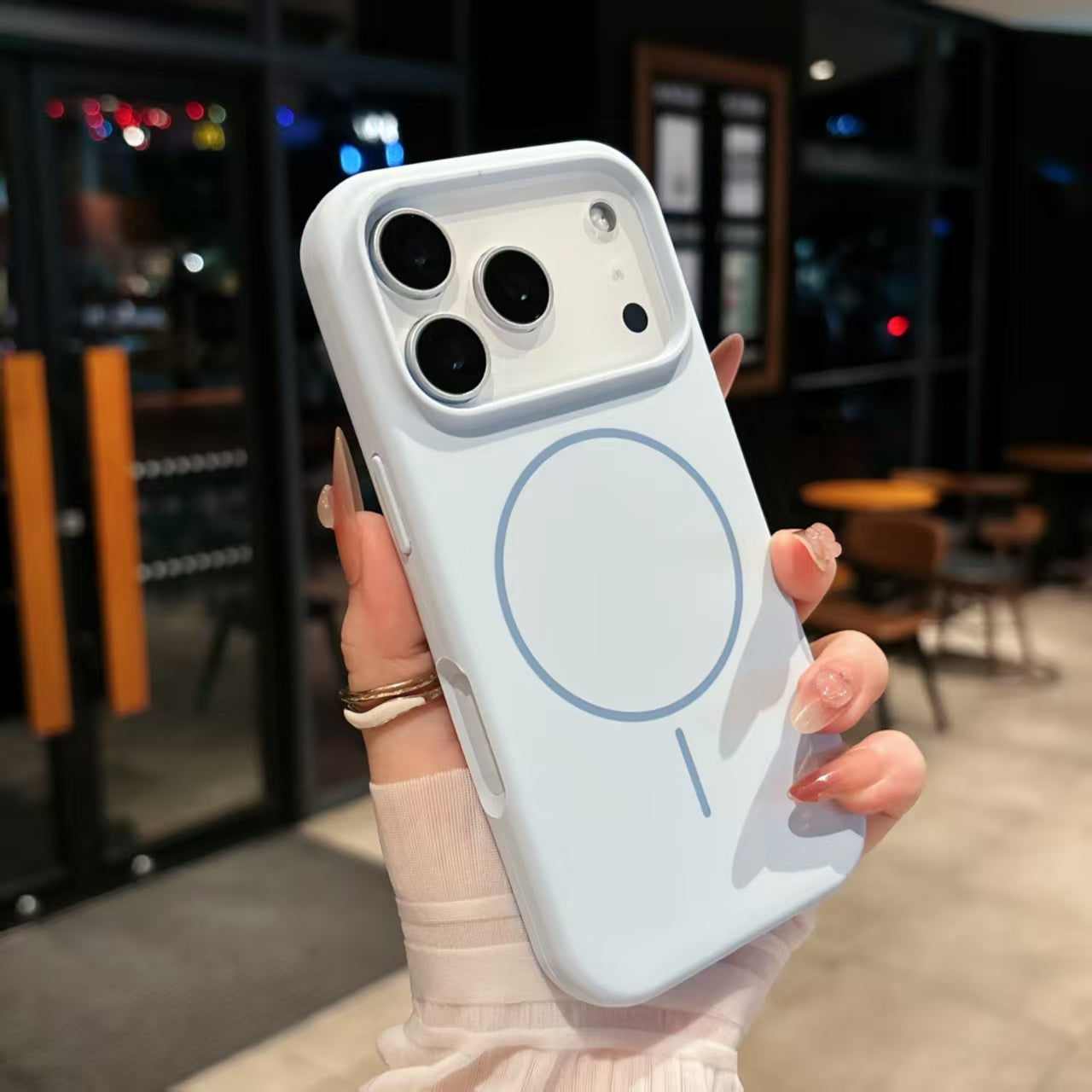 Iphone 17 pro/ pro max Premium Magsafe 360 soft edge protection with 1.2mm Raised from screen and camera lenses,