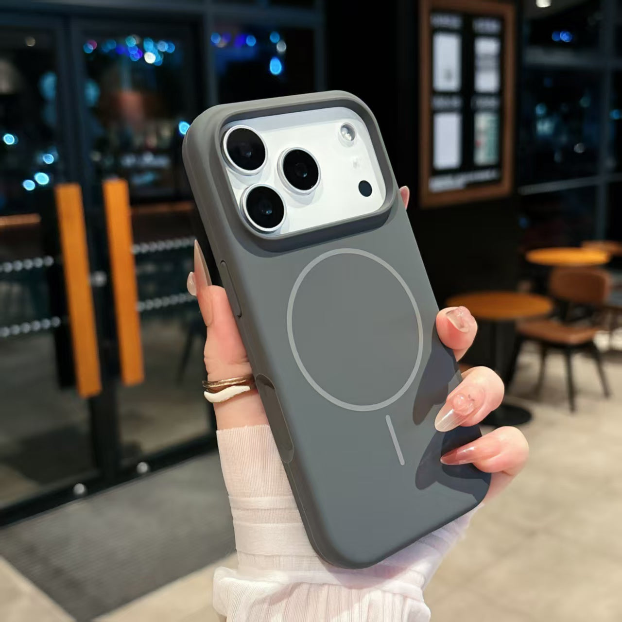 Iphone 17 pro/ pro max Premium Magsafe 360 soft edge protection with 1.2mm Raised from screen and camera lenses,