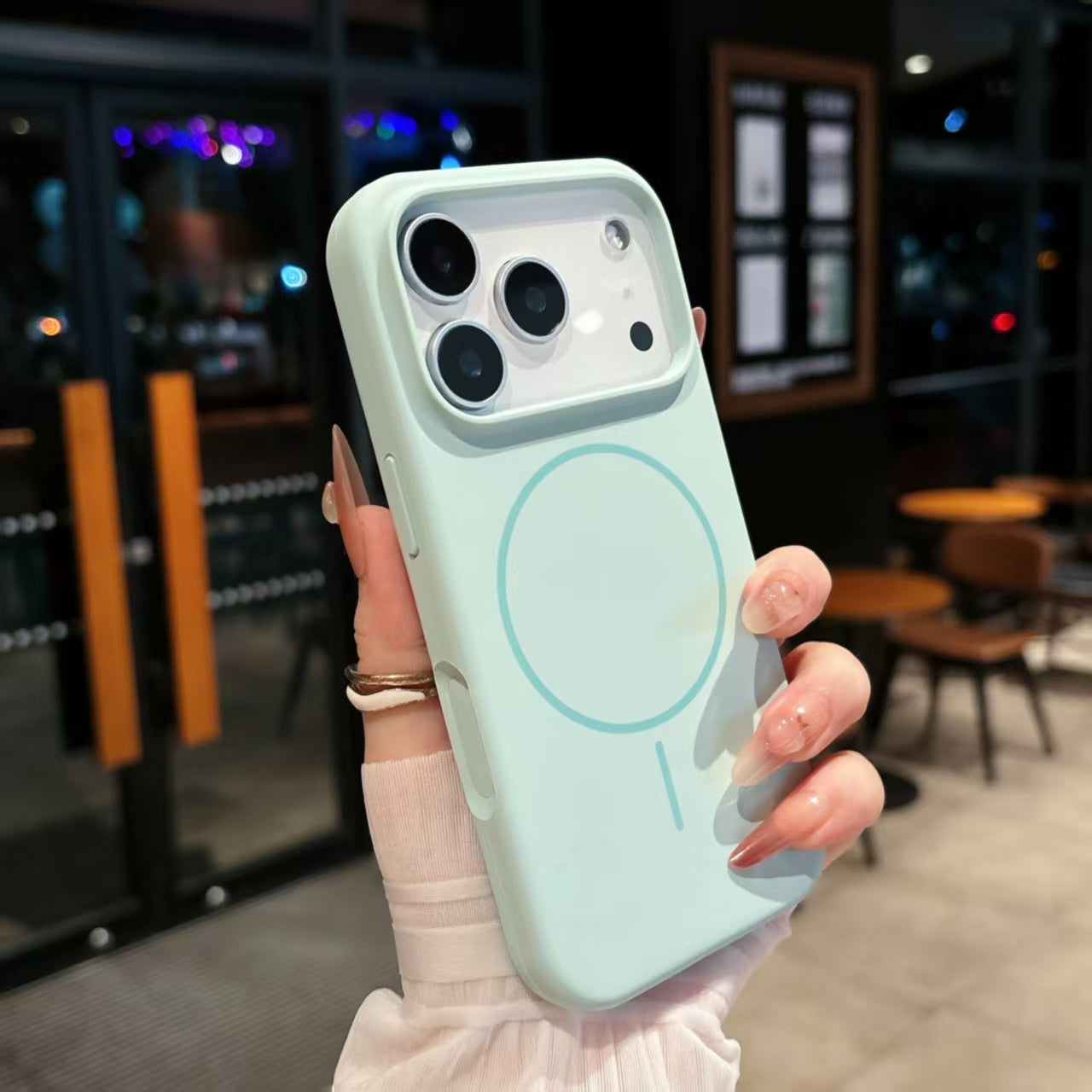 Iphone 17 pro/ pro max Premium Magsafe 360 soft edge protection with 1.2mm Raised from screen and camera lenses,