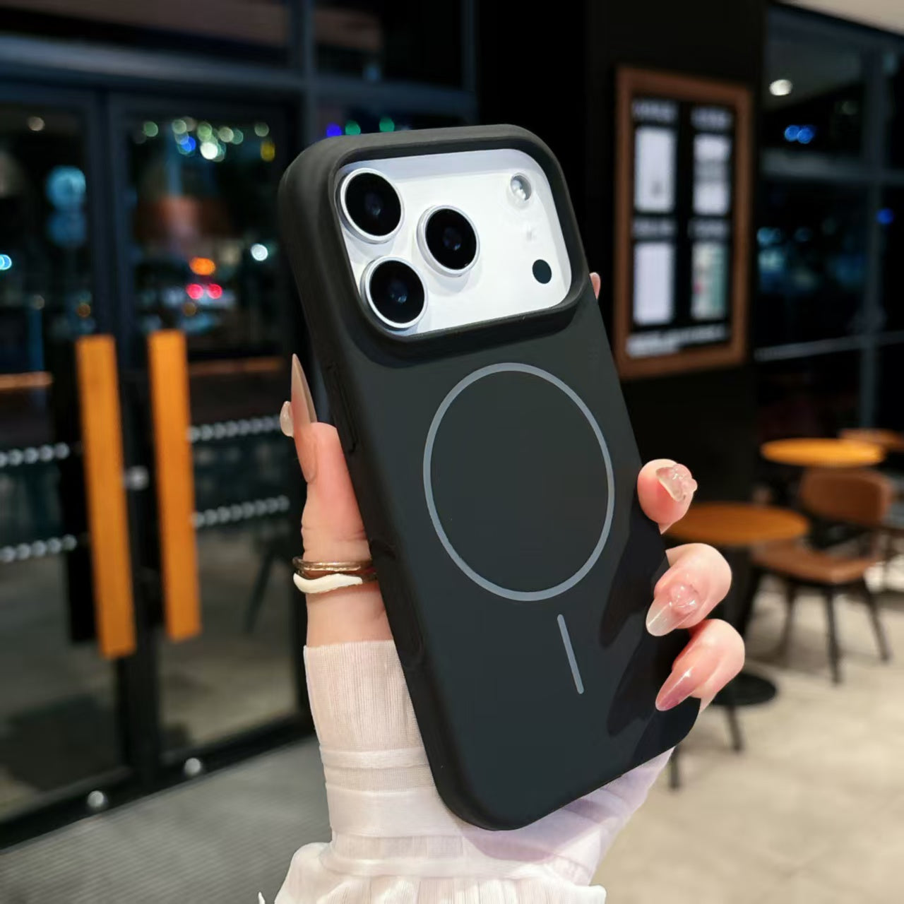 Iphone 17 pro/ pro max Premium Magsafe 360 soft edge protection with 1.2mm Raised from screen and camera lenses,